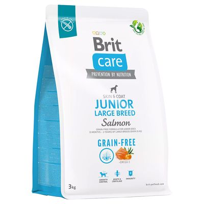 Brit Care Dog Grain-free Junior Large Breed, łosoś i ziemniaki