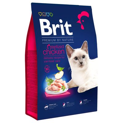 Brit Premium by Nature Cat Sterilised, kurczak