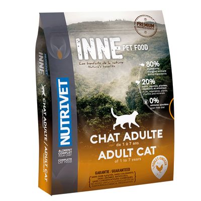 Nutrivet Inne Adult Cat, z indykiem
