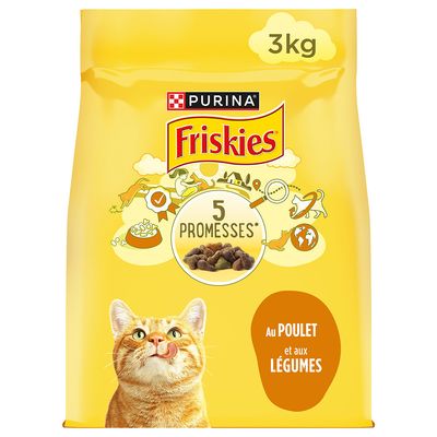 PURINA Friskies Adult, kurczak z warzywami