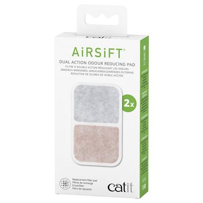 Catit Airsift Dual Action wkłady filtrujące zapachy