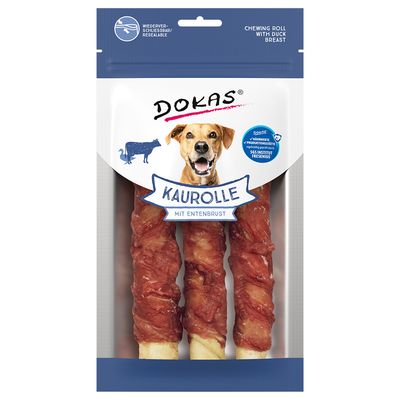 Dokas, pałeczki do żucia, z piersią kaczki