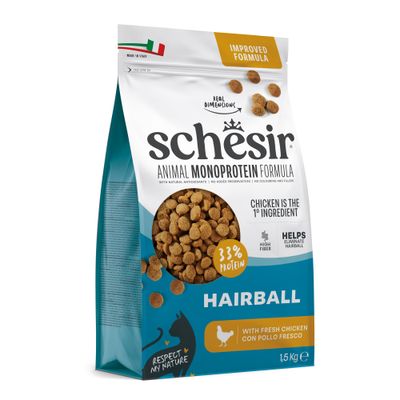Schesir Original Hairball, z kurczakiem