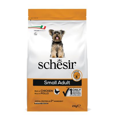 Schesir Dog Small Adult z kurczakiem