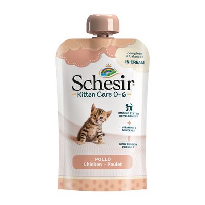 Korzystny pakiet Schesir Kitten in Cream, 20 x 150 g