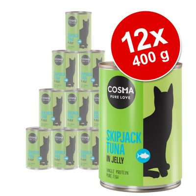 Pakiet Cosma Original w galarecie, 12 x 400 g