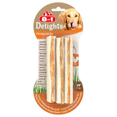 8in1 Delights pałeczki z kurczakiem