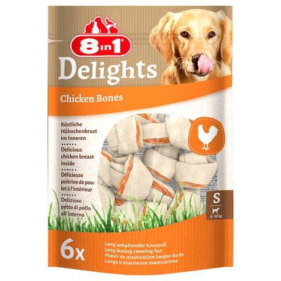 8in1 Delights kosteczki z kurczakiem