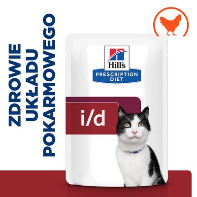 Hill's Prescription Diet i/d Digestive Care, kurczak w sosie