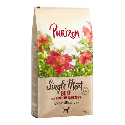Purizon Single Meat, wołowina z kwiatami hibiskusa