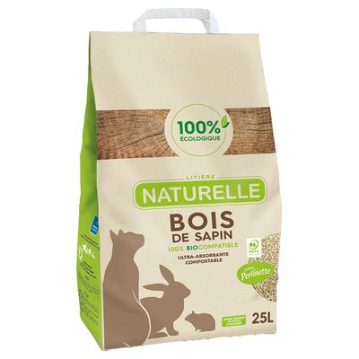 Perlinette Bois de Sapin, żwirek dla kota