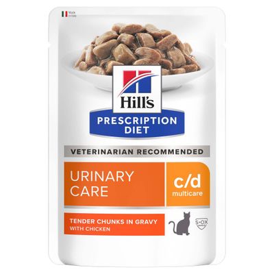 Hill's Prescription Diet c/d Multicare Urinary Care, kurczak w sosie
