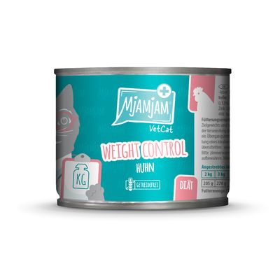 MjAMjAM VetCat Weight Control, 6 x 200 g