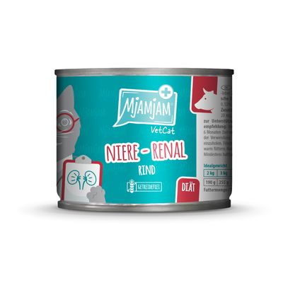 MjAMjAM VetCat Niere - Renal, 6 x 200 g