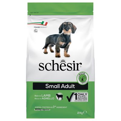 Schesir Dog Small Adult, z jagnięciną