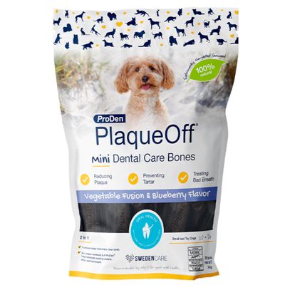 ProDen PlaqueOff Dental Care Bones