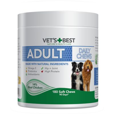 Vet's Best Adult Daily Chews, kurczak