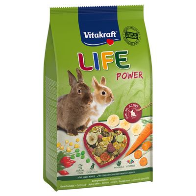 Vitakraft Life Power dla królików miniaturowych