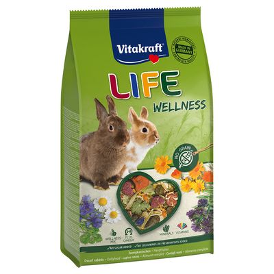 Vitakraft Life Wellness dla królików miniaturowych