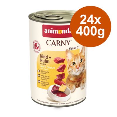 Korzystny pakiet animonda Carny Senior, 24 x 400 g