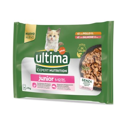 Ultima Cat Expert Nutrition Junior, kurczak i łosoś