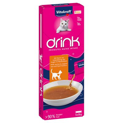 Vitakraft Drink, napój dla kotów, z kurczakiem i tauryną