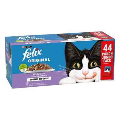 Pakiet mieszany Felix Original w galarecie, 44 x 85 g