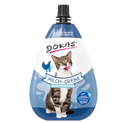 Dokas mleczny krem z piersią z kurczaka