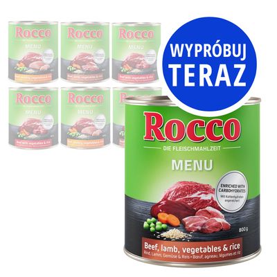 Pakiet mieszany Rocco Menu, 6 x 800g