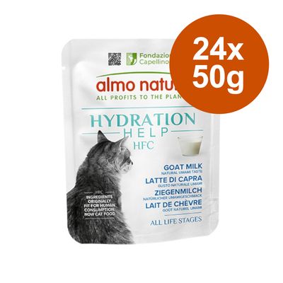 Korzystny pakiet Almo Nature HFC Hydration Help, 24 x 50 g