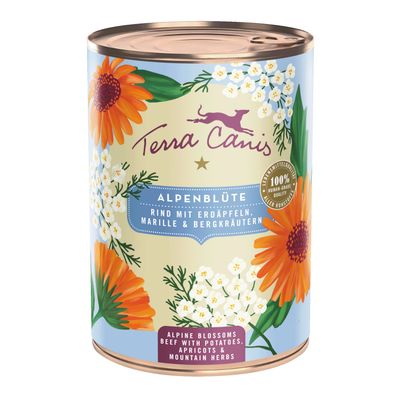 Terra Canis Menu Floralis, 6 x 400 g