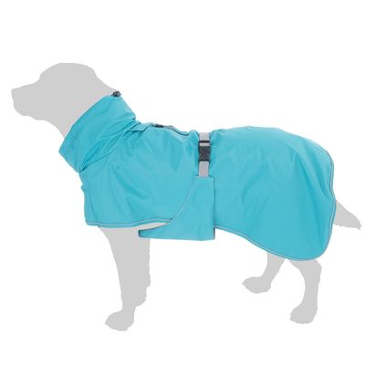 TIAKI płaszcz przeciwdeszczowy dla psa Teal
