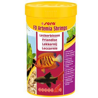 sera FD Artemia krewetki