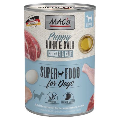 MAC's Puppy Superfood, 6 x 400 g