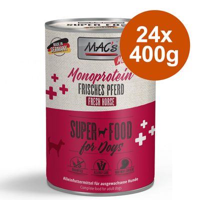 Korzystny pakiet MAC's Adult Mono, 24 x 400 g