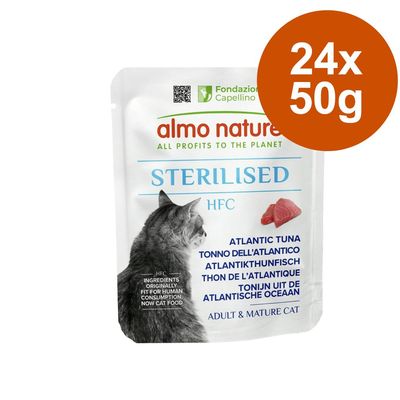 Megapakiet Almo Nature HFC Sterilised, 24 x 50 g