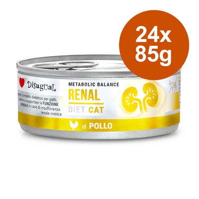 Korzystny pakiet Disugual Metabolic Balance Renal Cat, 24 x 85 g