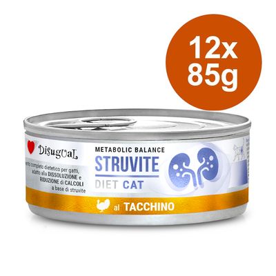 Disugual Metabolic Balance Struvite Cat, 12 x 85 g