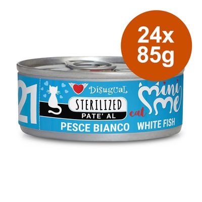 Korzystny pakiet Disugual Mini-Me Sterilised, 24 x 85 g