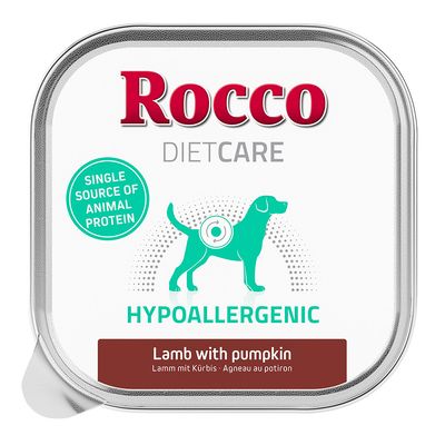 Rocco Diet Care Hypoallergen w tackach, jagnięcina, 150g