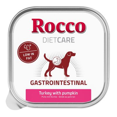Rocco Diet Care Gastro Intestinal w tackach, indyk z dynią, 150 g