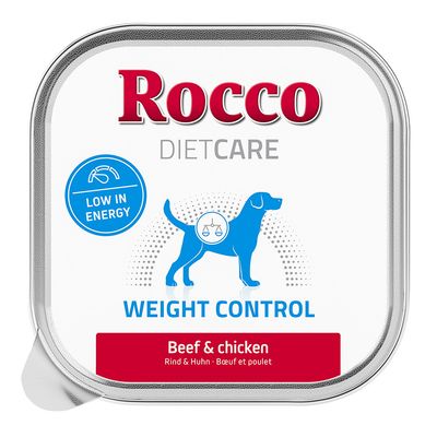 Rocco Diet Care Weight Control w tackach, wołowina i kurczak, 150g