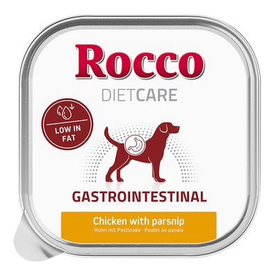 Rocco Diet Care Gastro Intestinal w tackach, kurczak z pasternakiem, 150g
