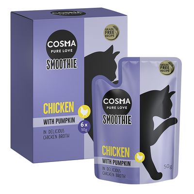 Cosma Smoothie, 6 x 50 g