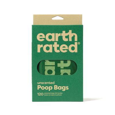 Earth Rated 120 woreczków na odchody z uchwytem