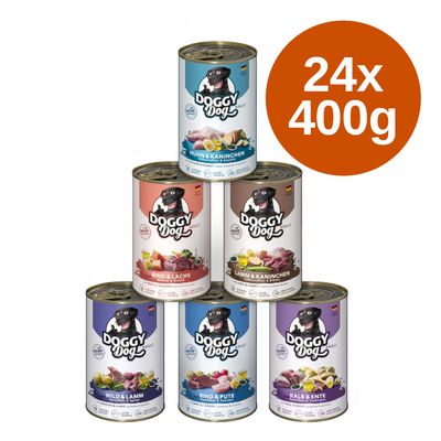 Korzystny pakiet DOGGY Dog Adult, 24 x 400 g