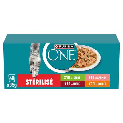PURINA ONE Sterilcat, 40 x 85 g