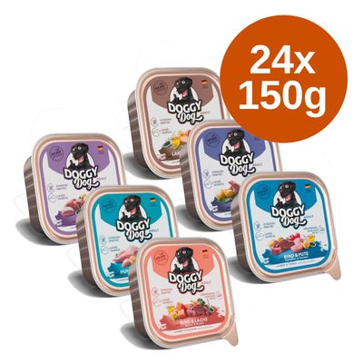Korzystny pakiet DOGGY Dog Adult, 24 x 150 g