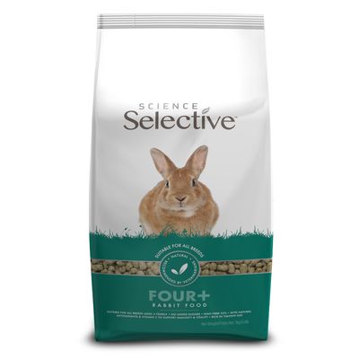 Science Selective 4 + karma dla królików
