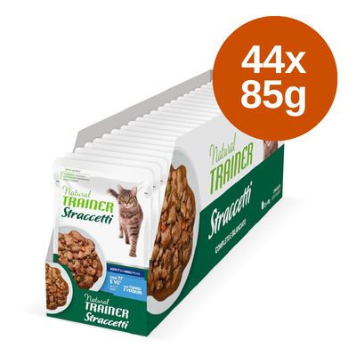 Megapakiet Natural Trainer, paski w sosie, 44 x 85 g